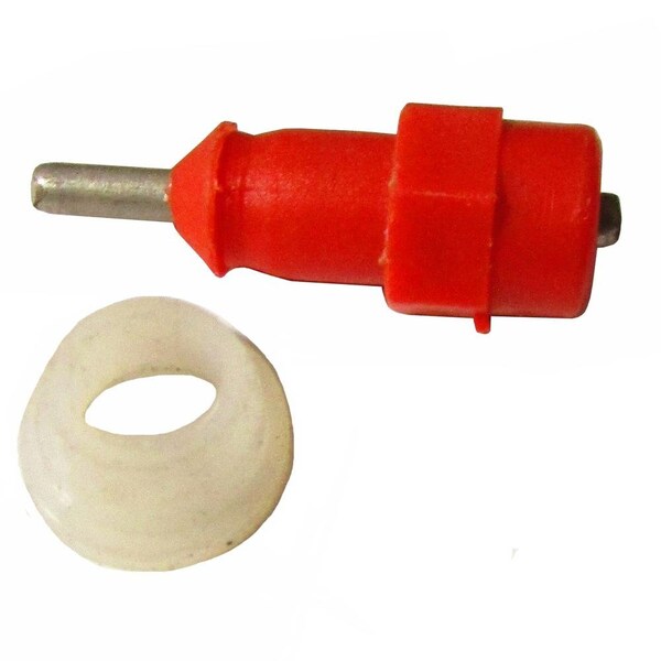 Chicken Waterer Push In Poultry Nipples Drinker Bird Drink Water Fowl Chook